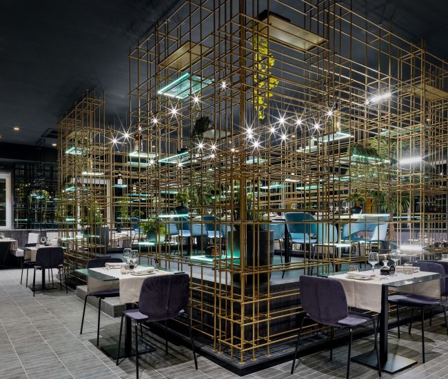 allestimenti interni in ferro