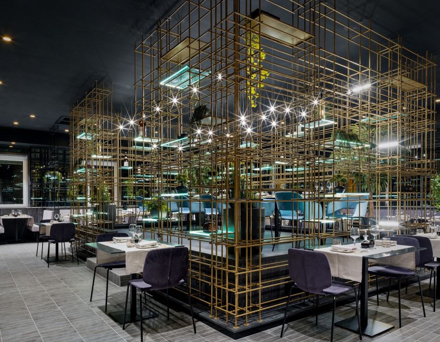 allestimenti interni in ferro