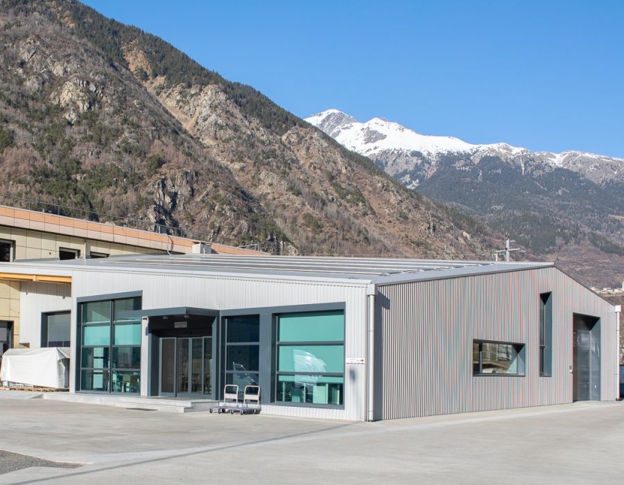 copertura capannone grosio