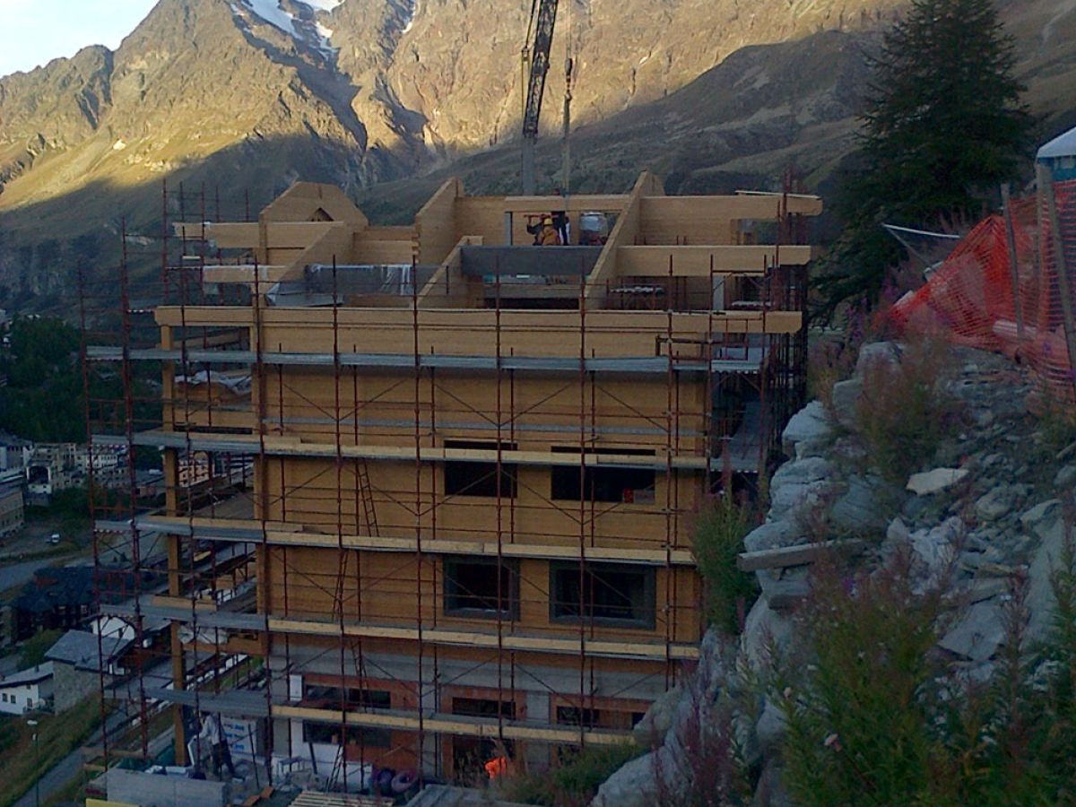 La cresta Cervinia